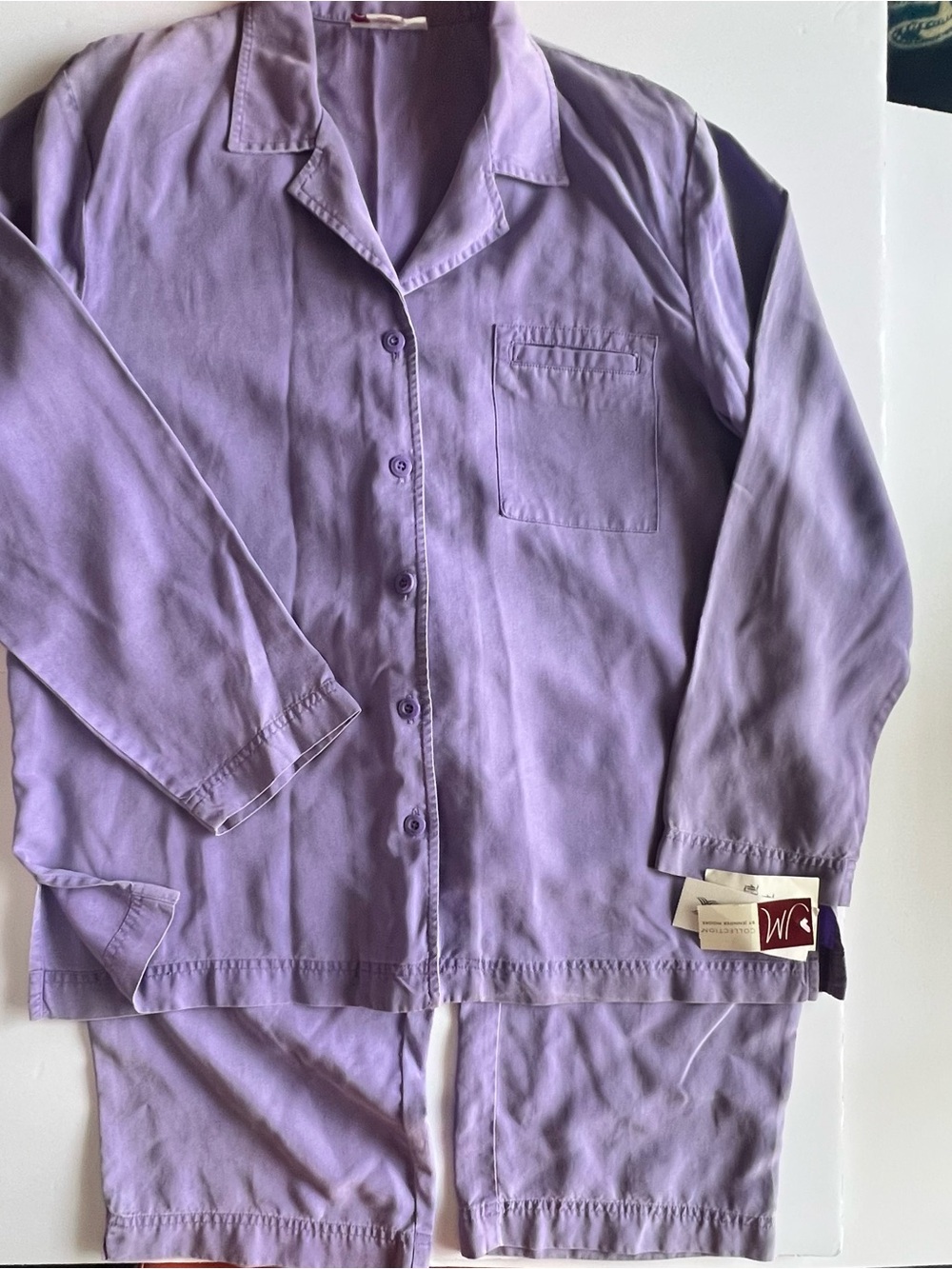 NWT Jennifer Moore  Sz 14 Classic Lavender Women’s Pajama Set  New Tencel